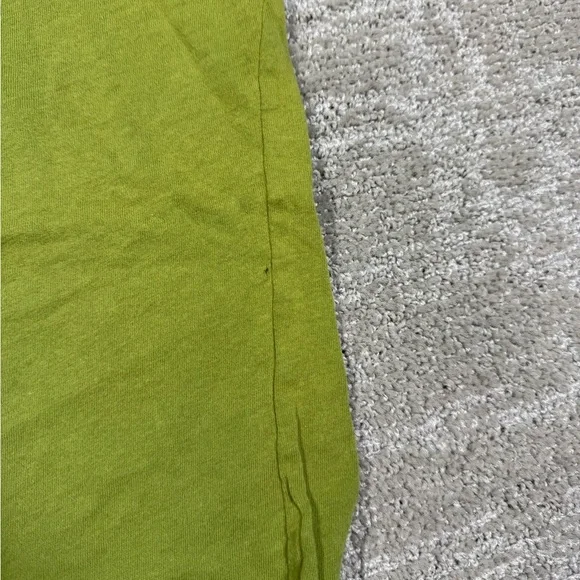 Vintage Abercrombie and Fitch Single Stitch 09 Green Fitted Y2K Kidcore T Shirt - Picture 2 of 9